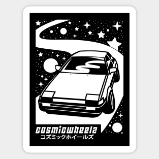 AE86 SPACE TRAVEL TEE v3 Sticker